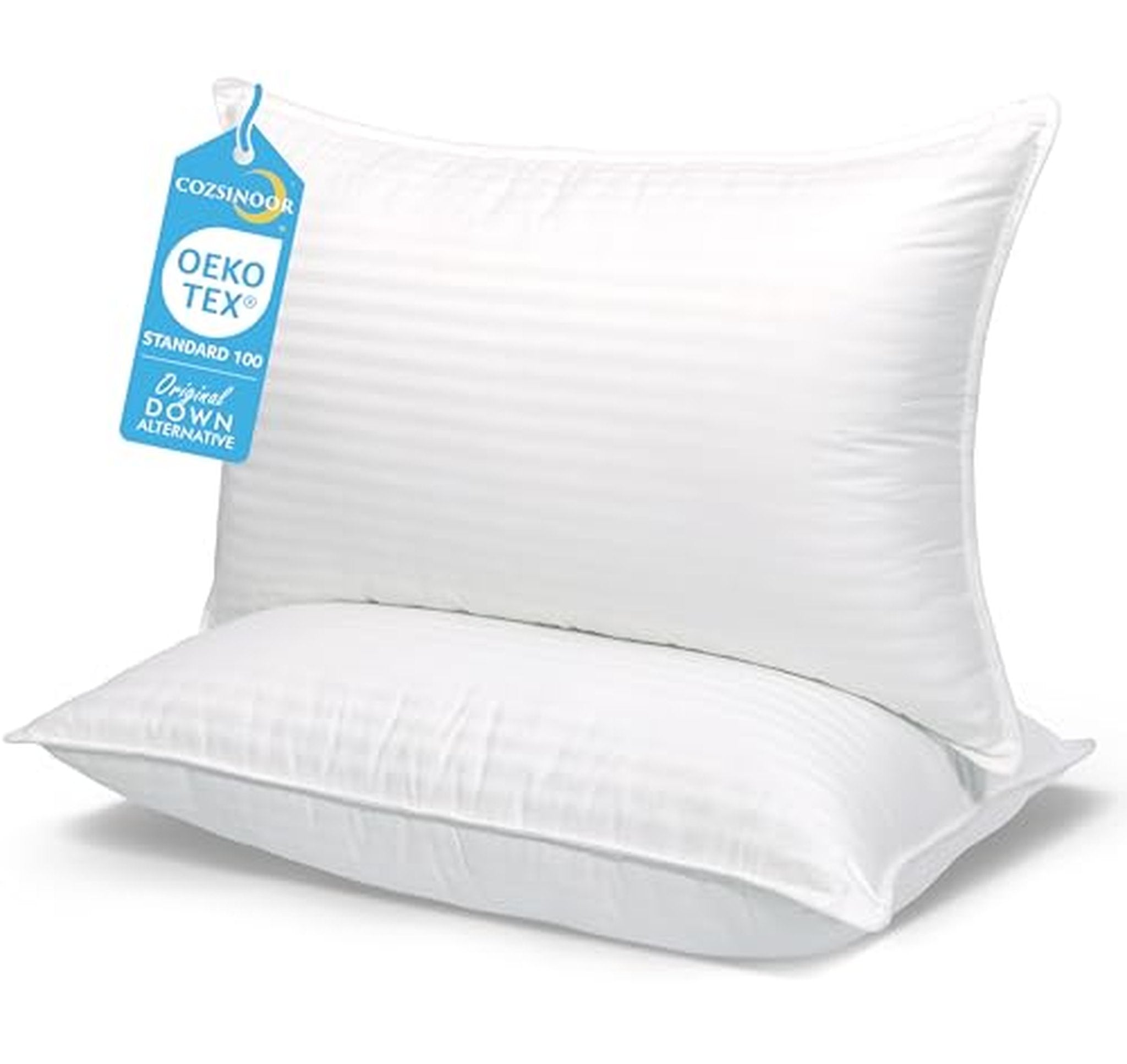 2 Pack Cooling Queen Bed Pillows Down Alternative
