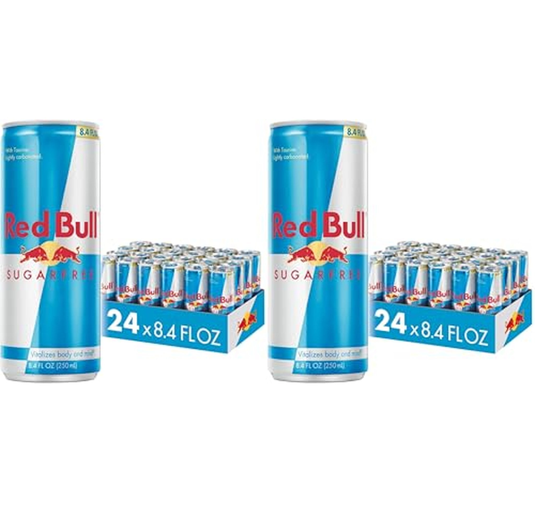 48 Pack Red Bull Sugar Free Energy Drink 8.4oz Cans