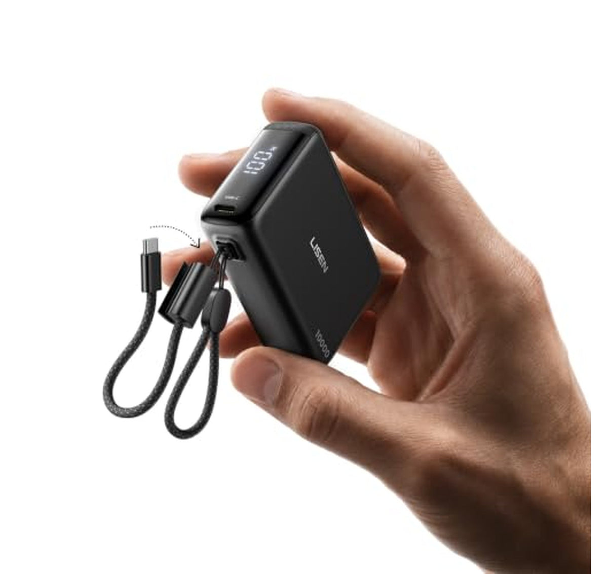 45W 10,000mAh Mini USB‑C Portable Charger