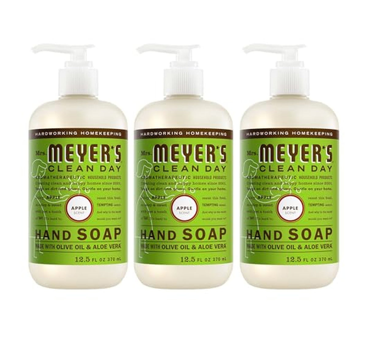 3 Pack Mrs. Meyer’s Liquid Hand Soap 12.5 fl oz