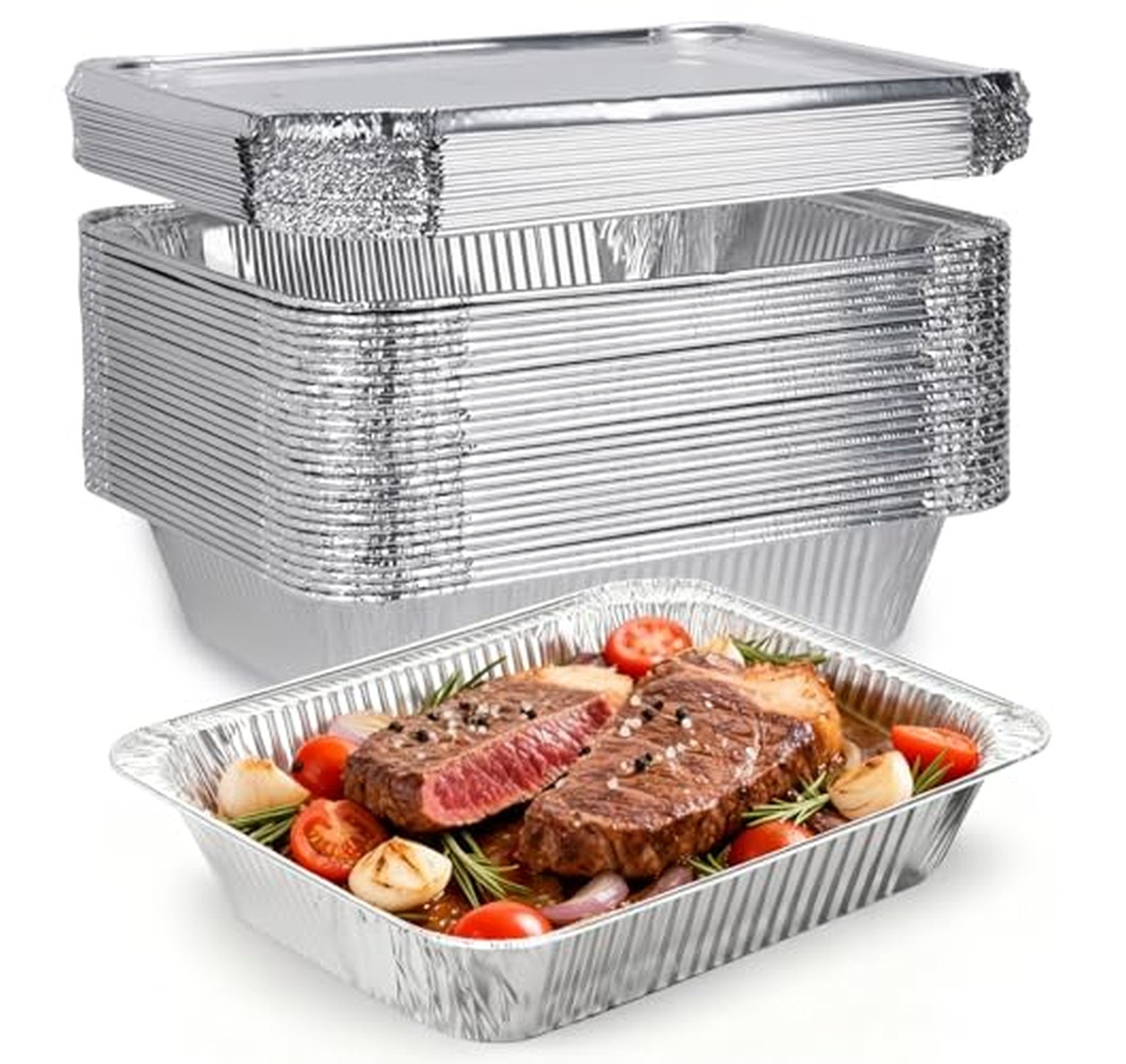 26 Pack Heavy Duty 9x13 Aluminum Foil Pans