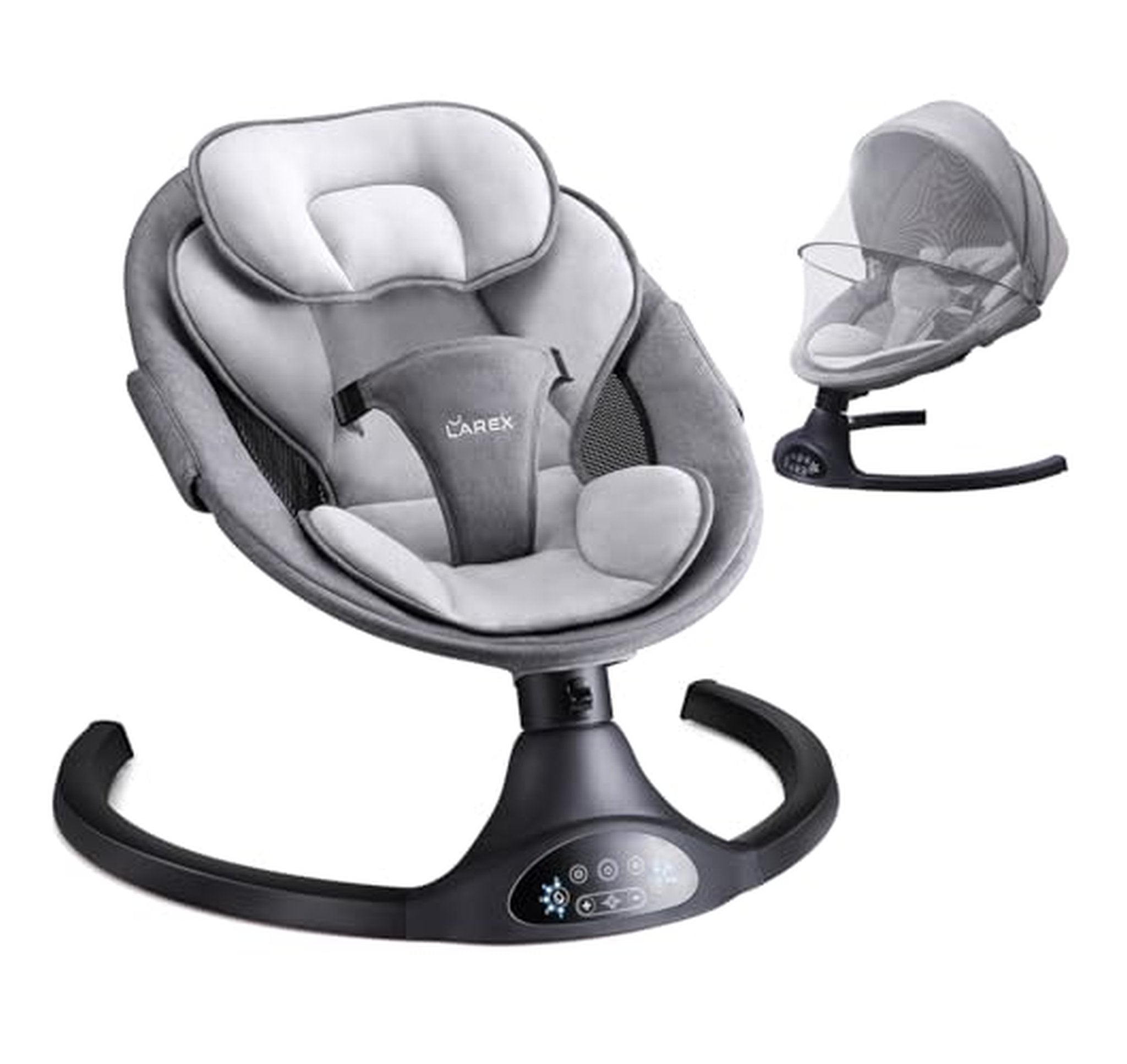 Electric Baby Swing with Remote and Bluetooth Music