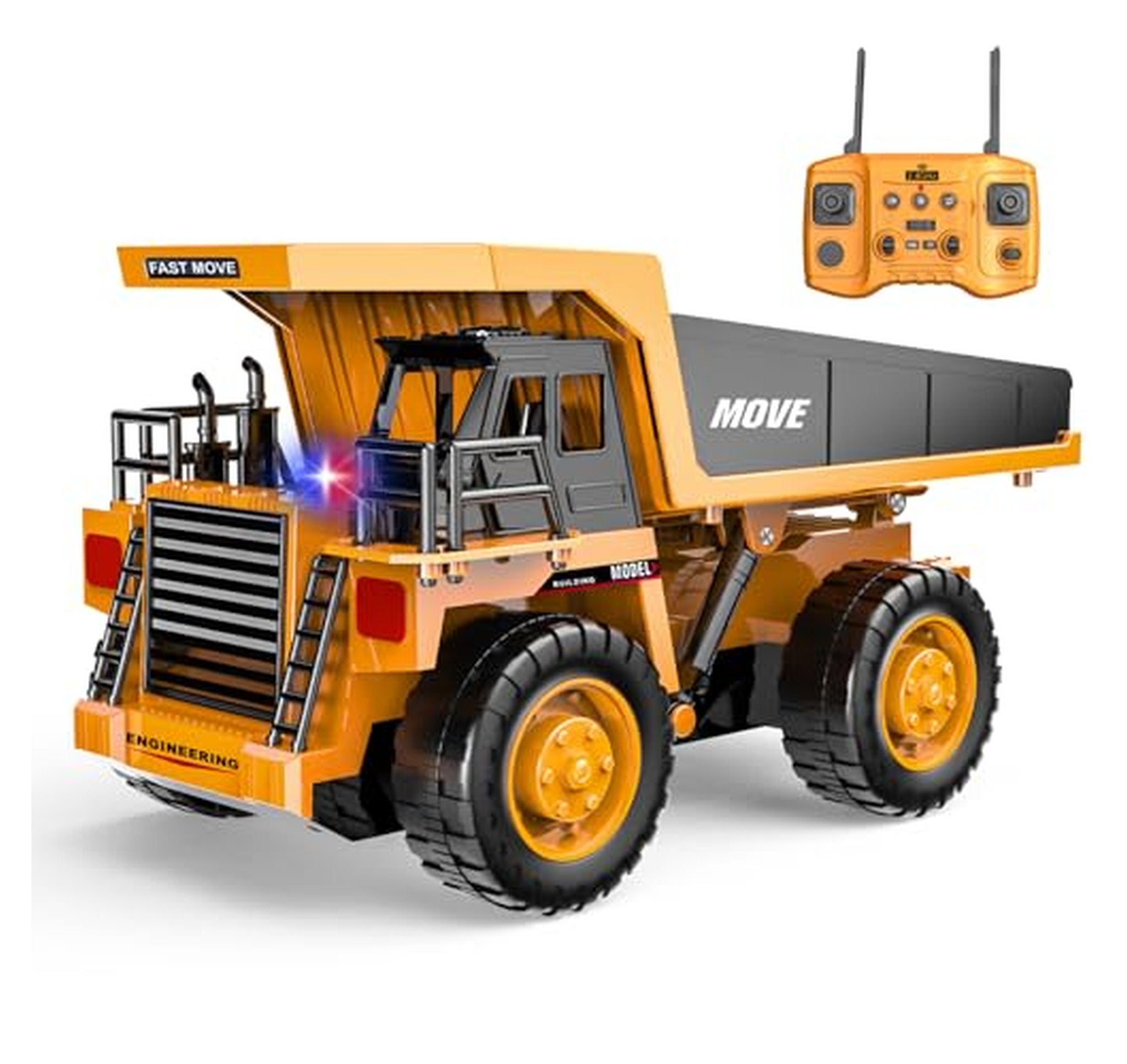 13-Channel Remote Control Dump Truck Toy