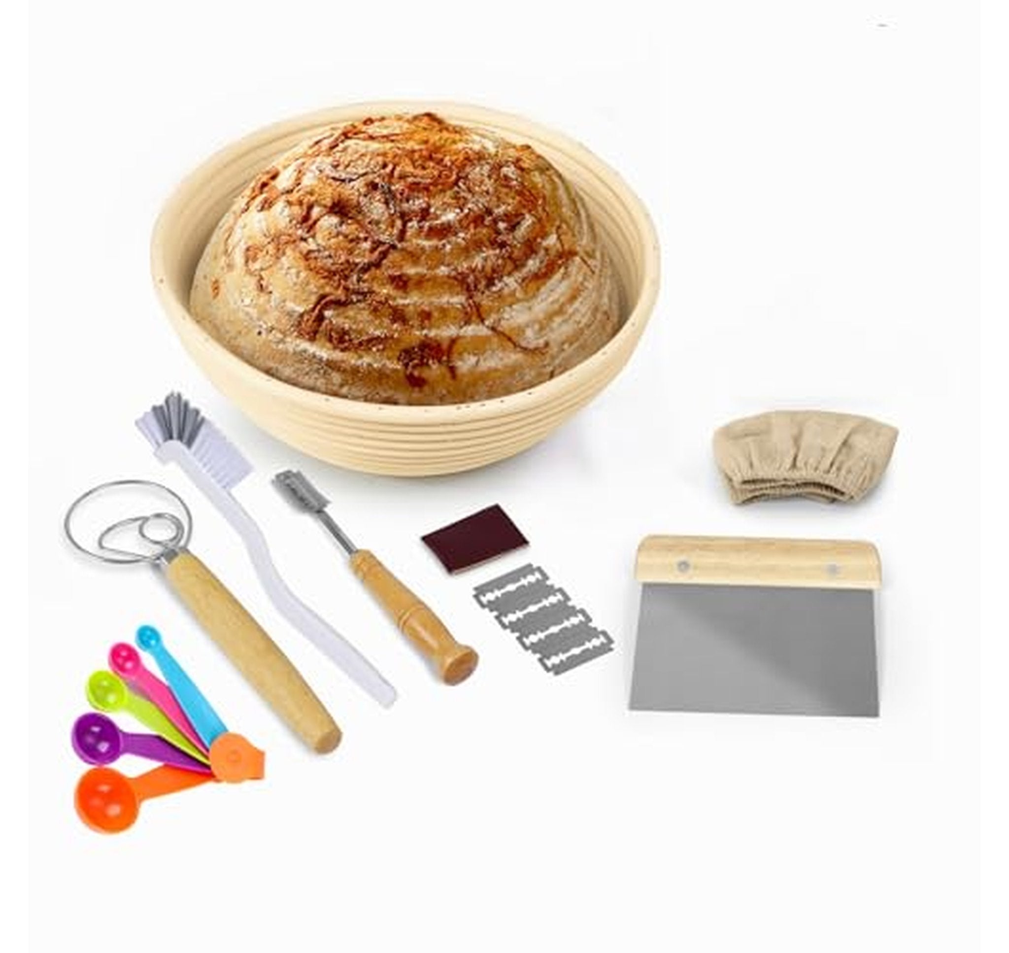 Sourdough Bread Proofing Basket Set with Tools