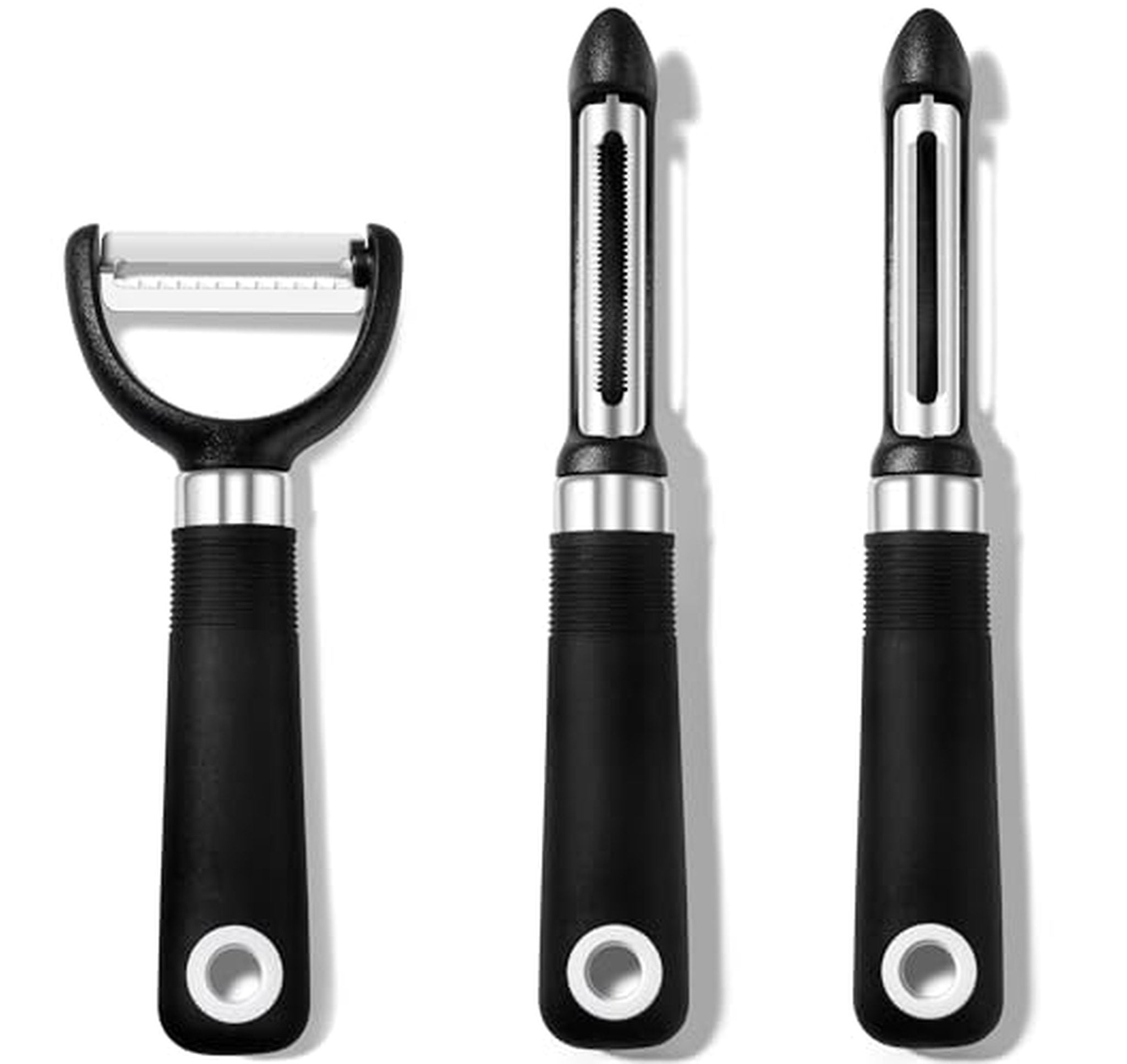 3 Pack Swivel Vegetable Peelers Kitchen Gadget Set