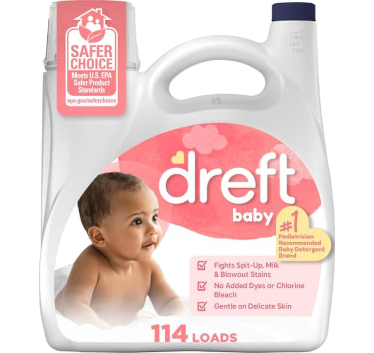 456 Loads Dreft Baby Liquid Laundry Detergent