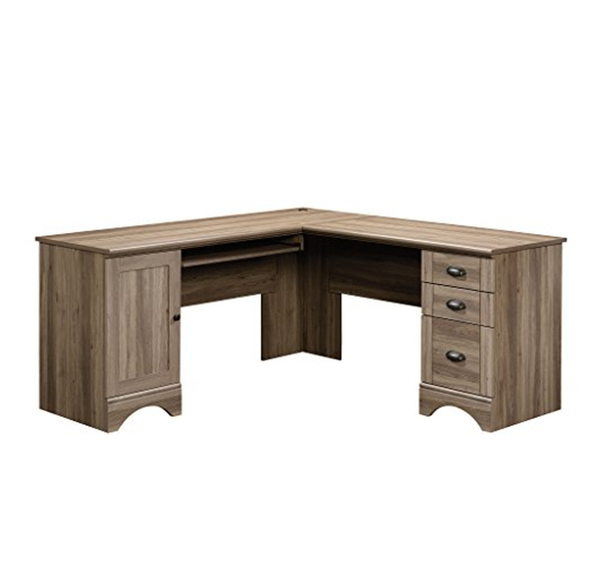 Sauder Harbor View L-Shaped Computer Desk