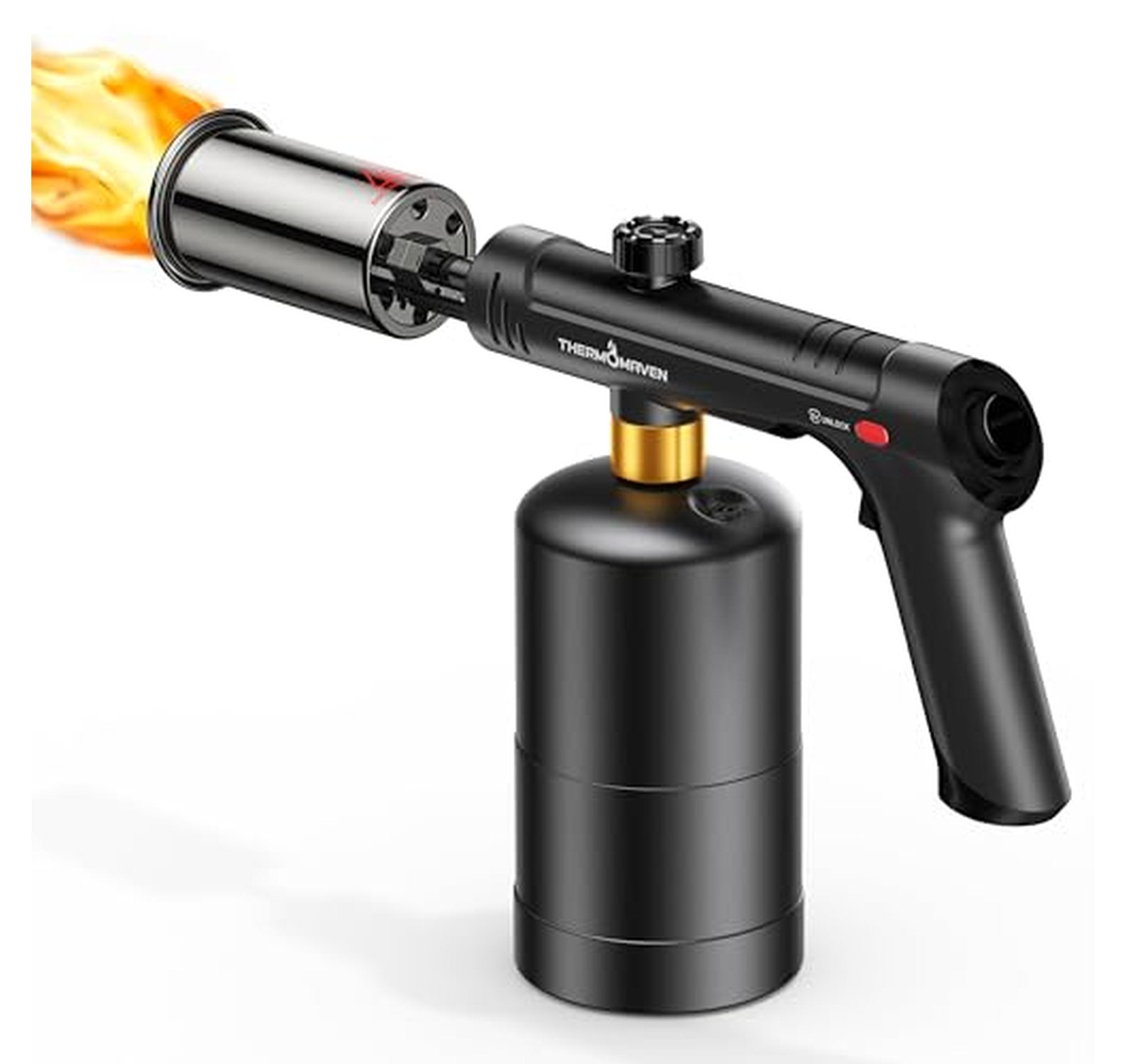 One-Touch Ignition Propane Torch with Safety Lock