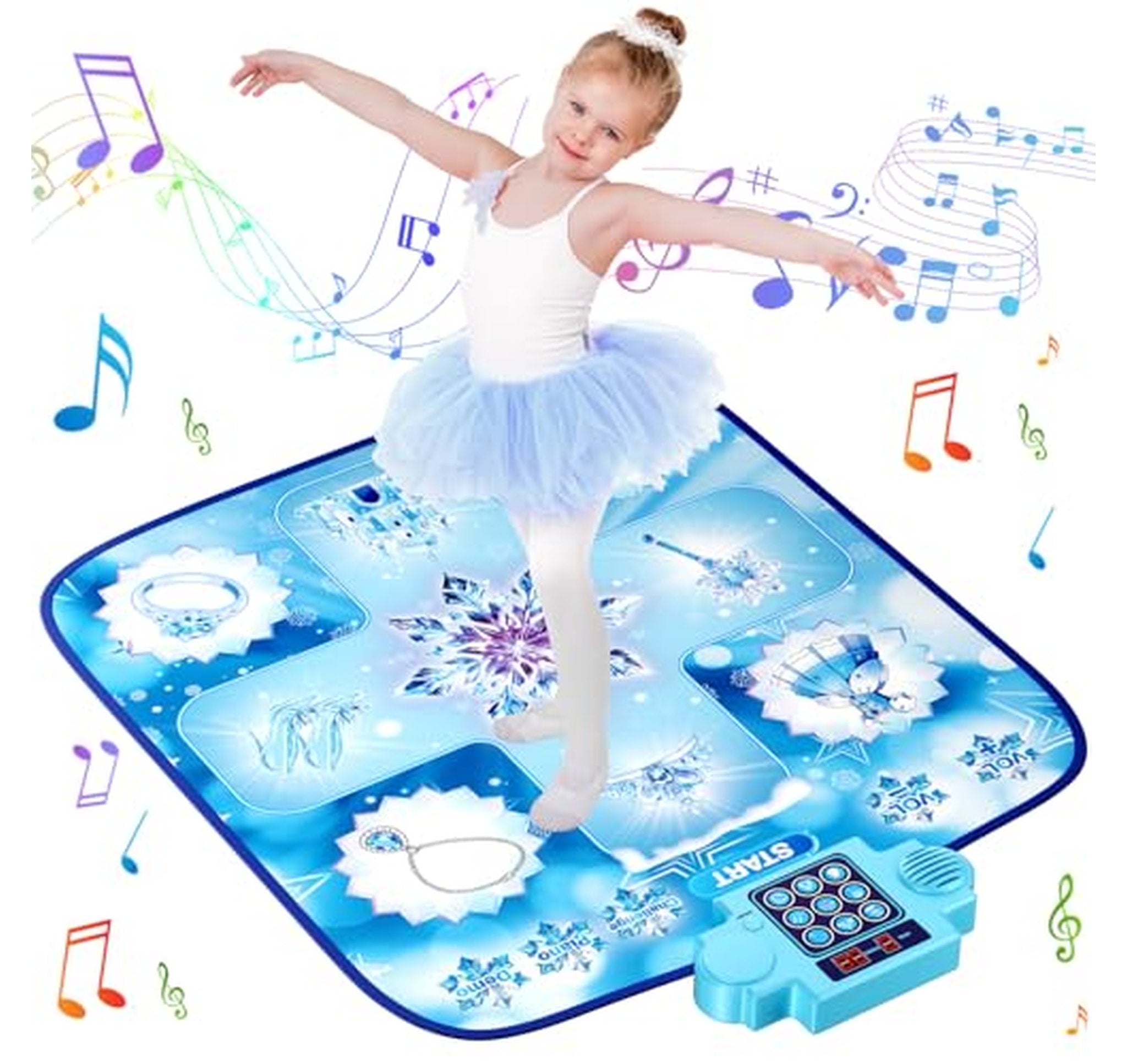 Electronic Kids Dance Mat Game with LED Display