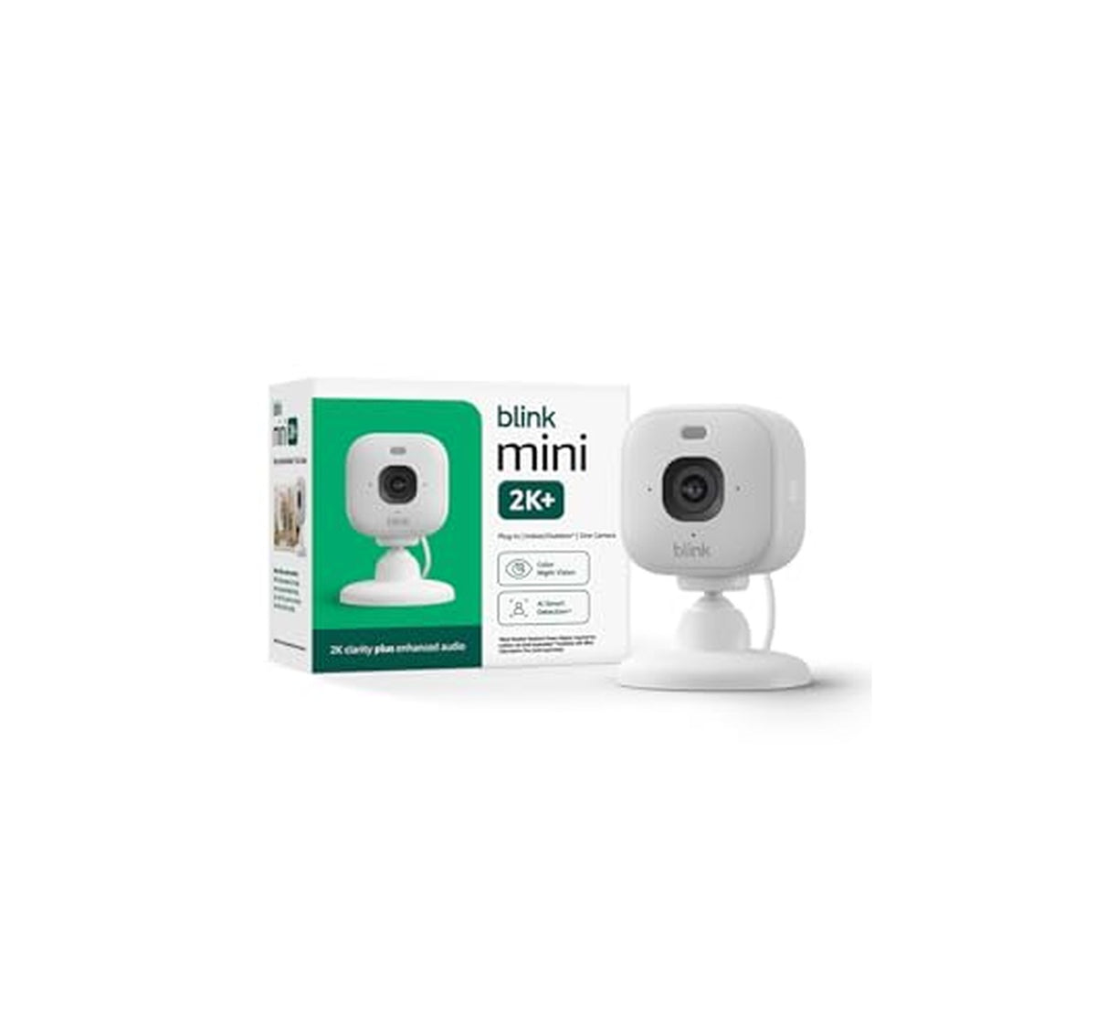 Blink Mini 2K Indoor Plug-In Security Camera