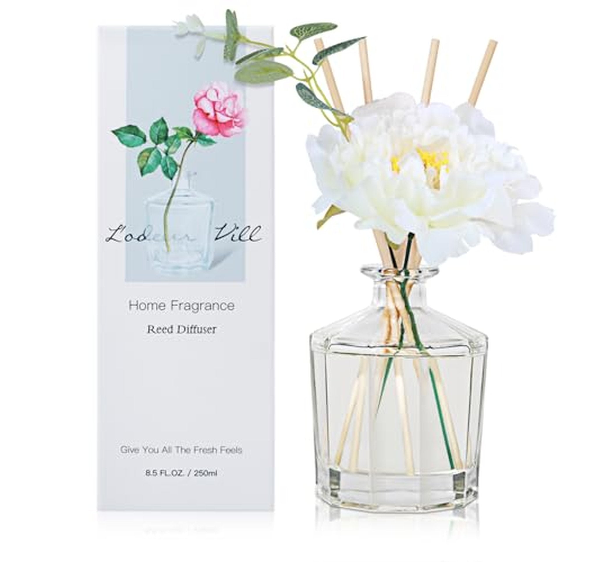 Moroccan Amber Reed Diffuser Set 8.5 Ounce
