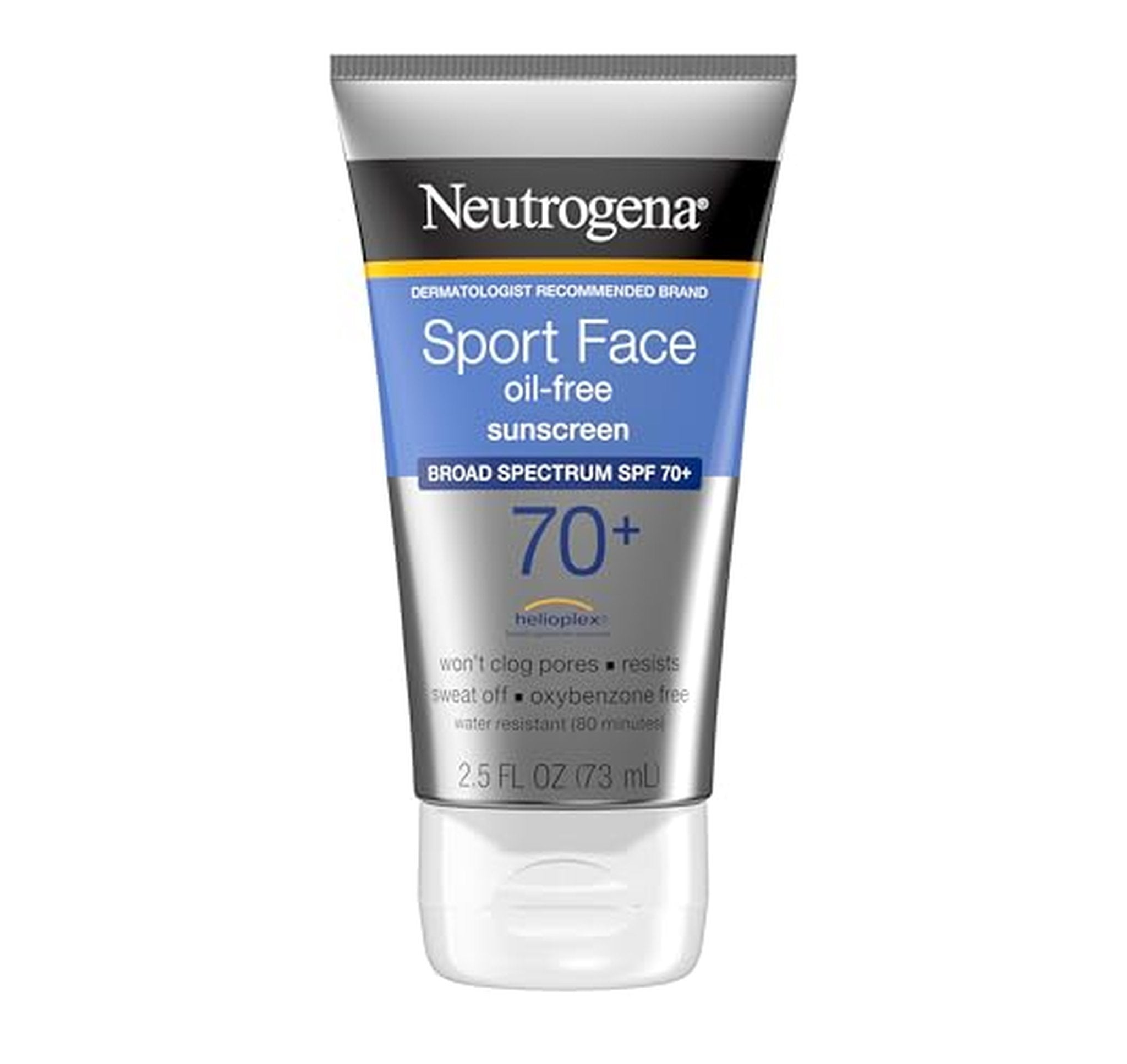 Neutrogena Sport Face Sunscreen SPF 70+ Oil-Free 2.5oz