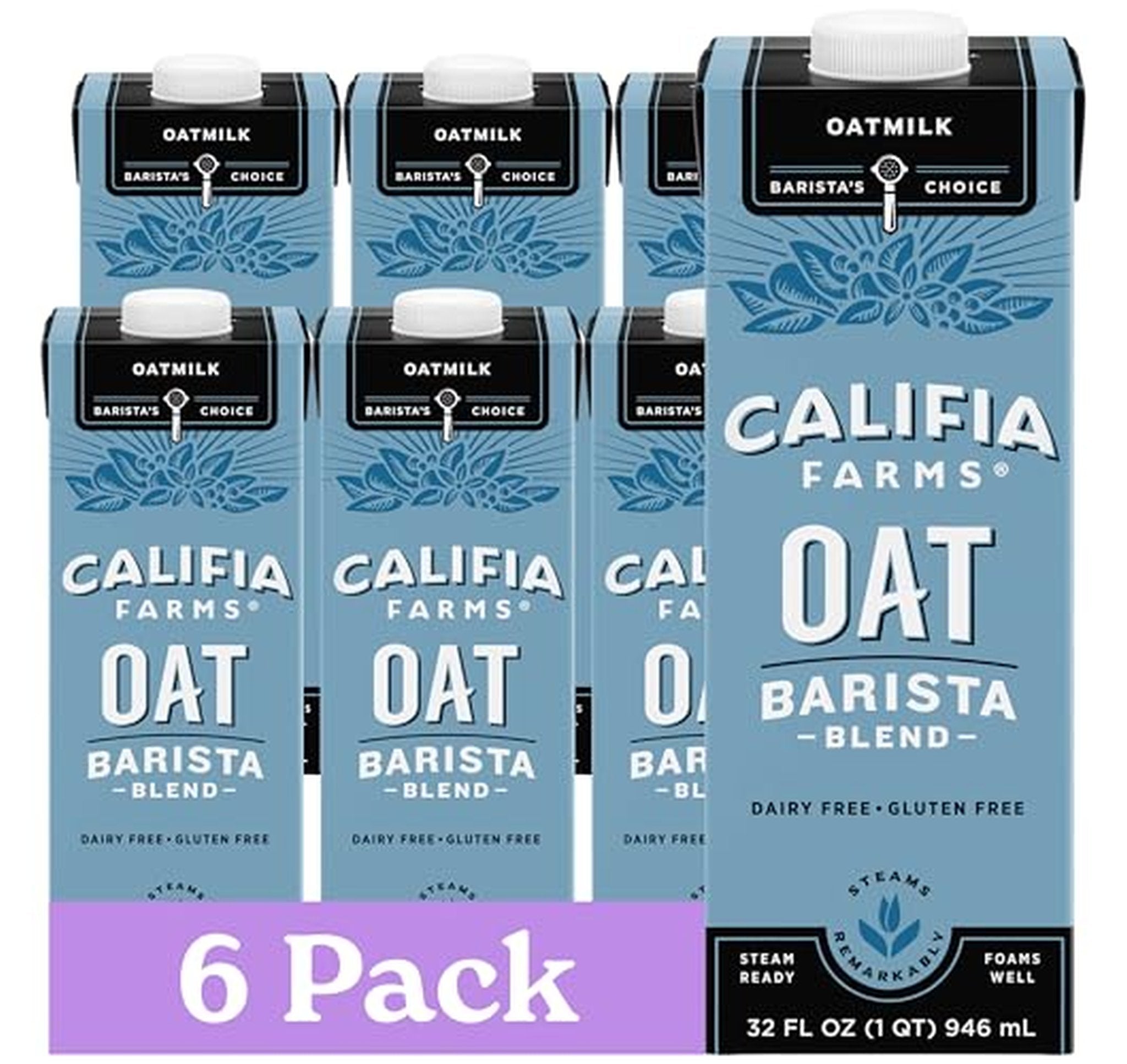 6 Pack Califia Farms Oat Barista Blend Oatmilk