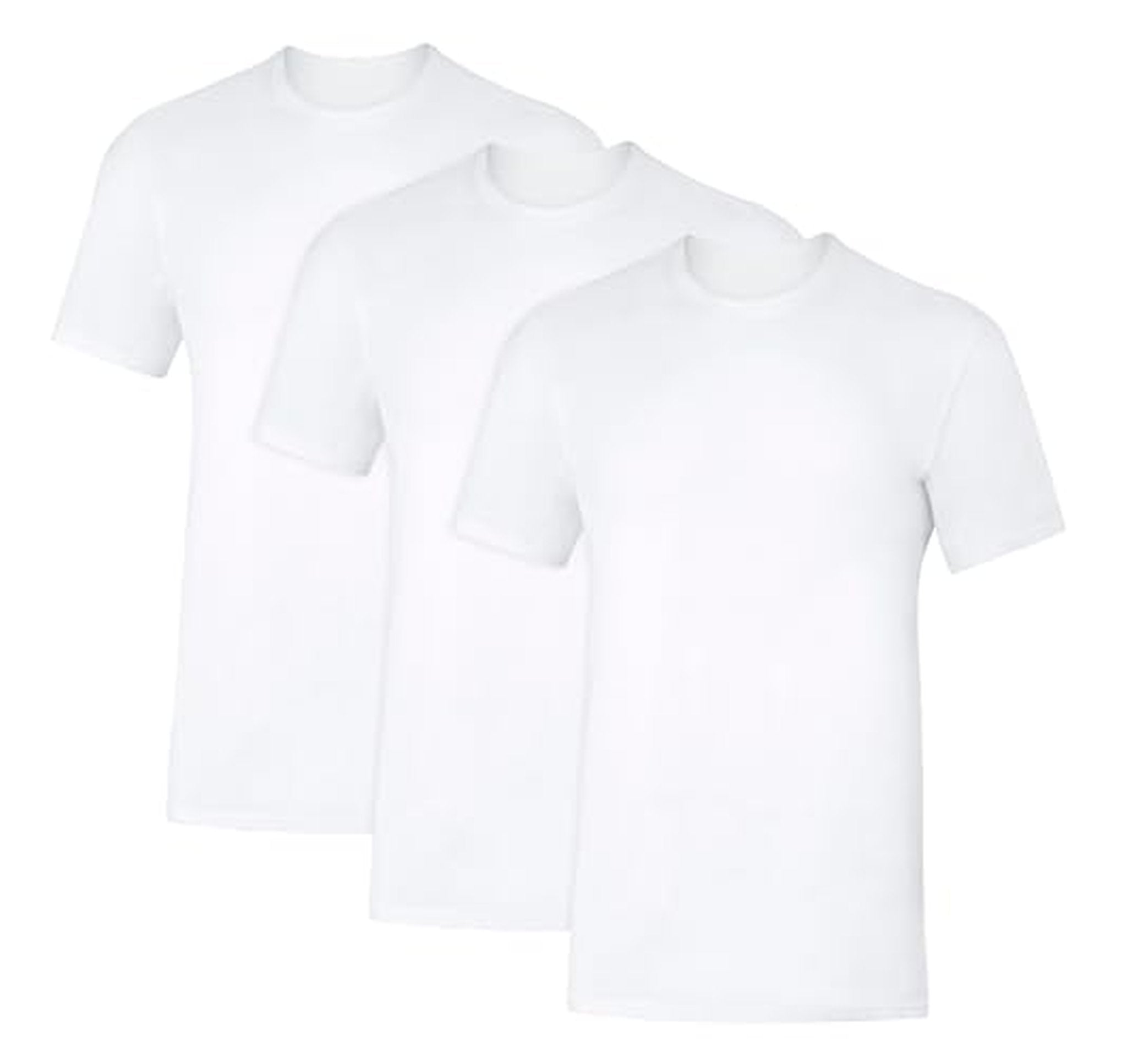 3 Pack Hanes Sweat Block Crewneck Undershirts