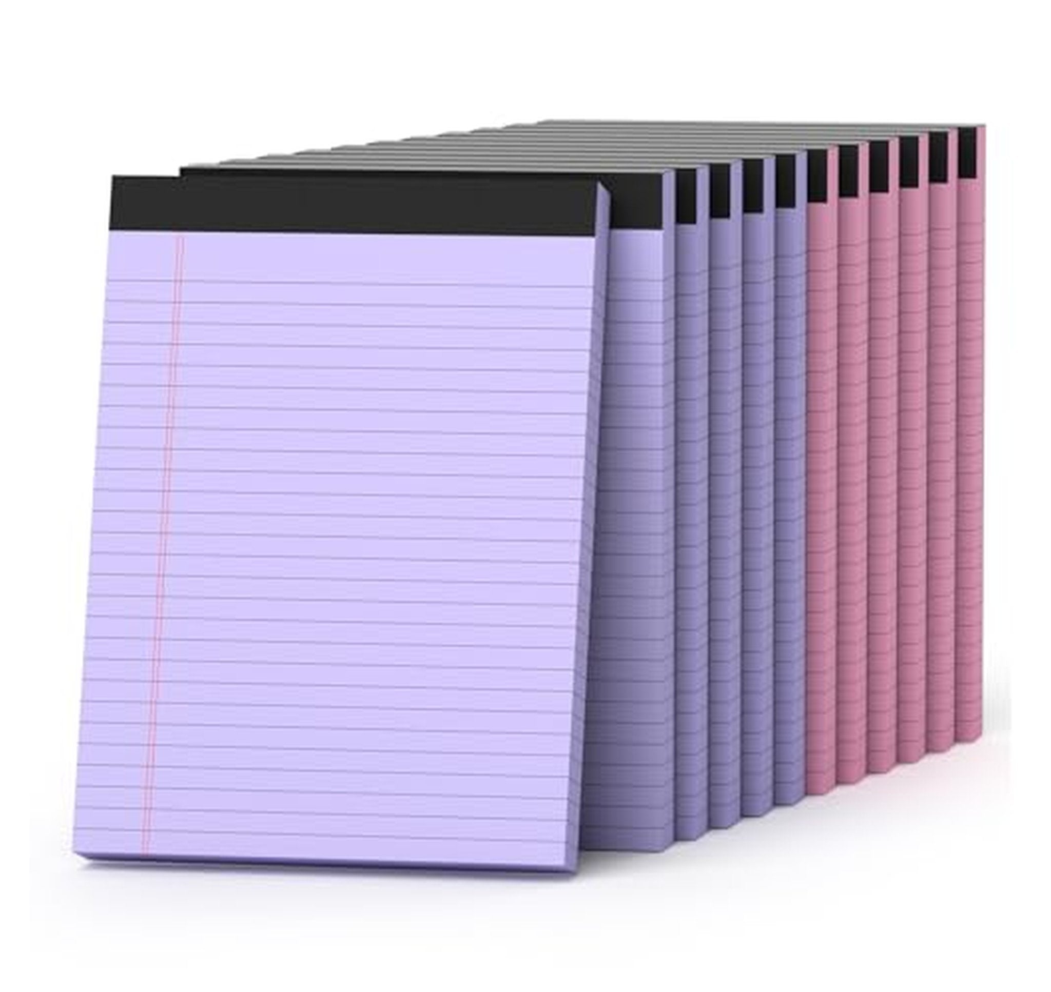 12 Pack Wide Ruled Letter Legal Writing Pads