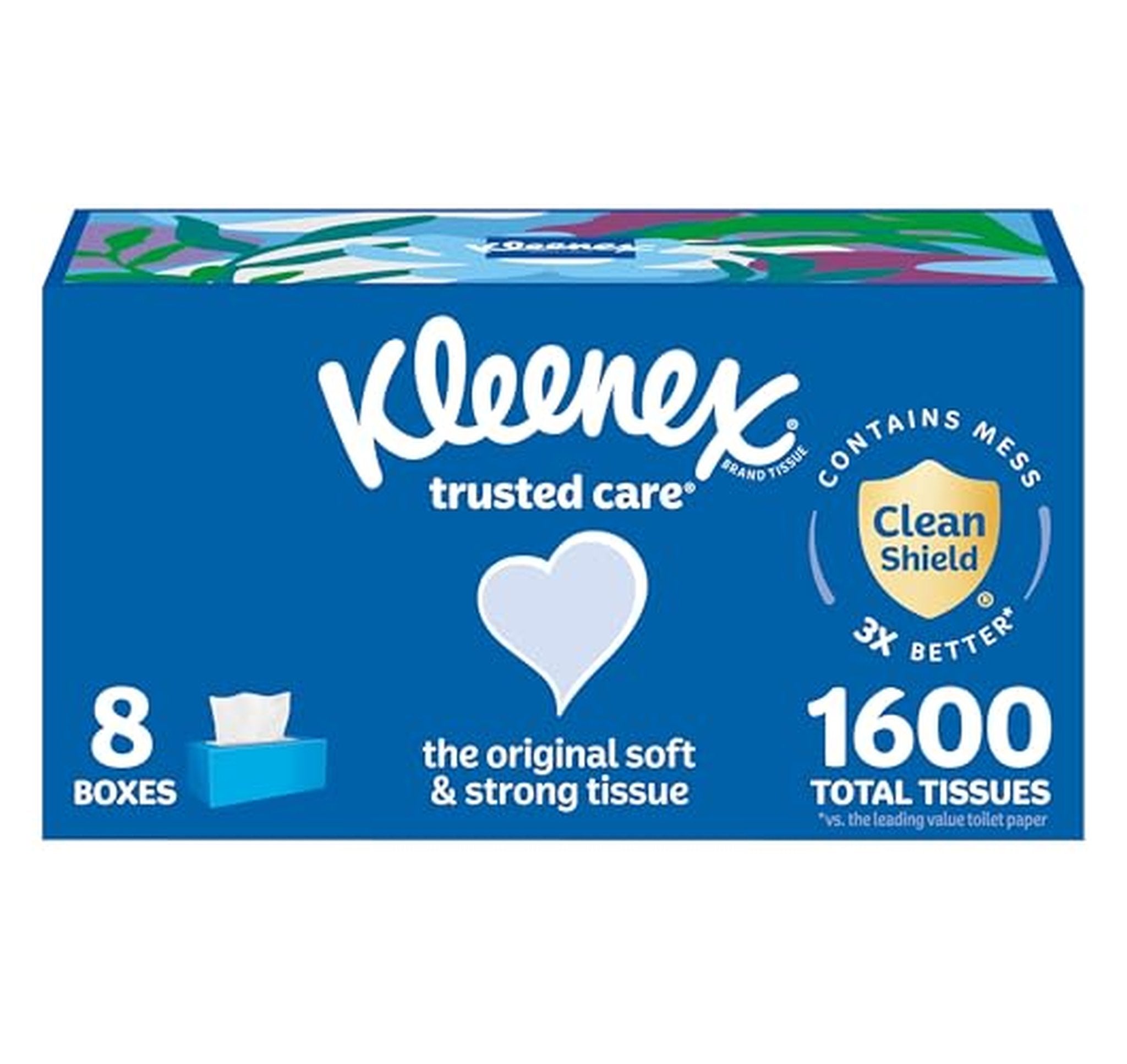 8 Pack Kleenex 2-Ply Facial Tissue Boxes