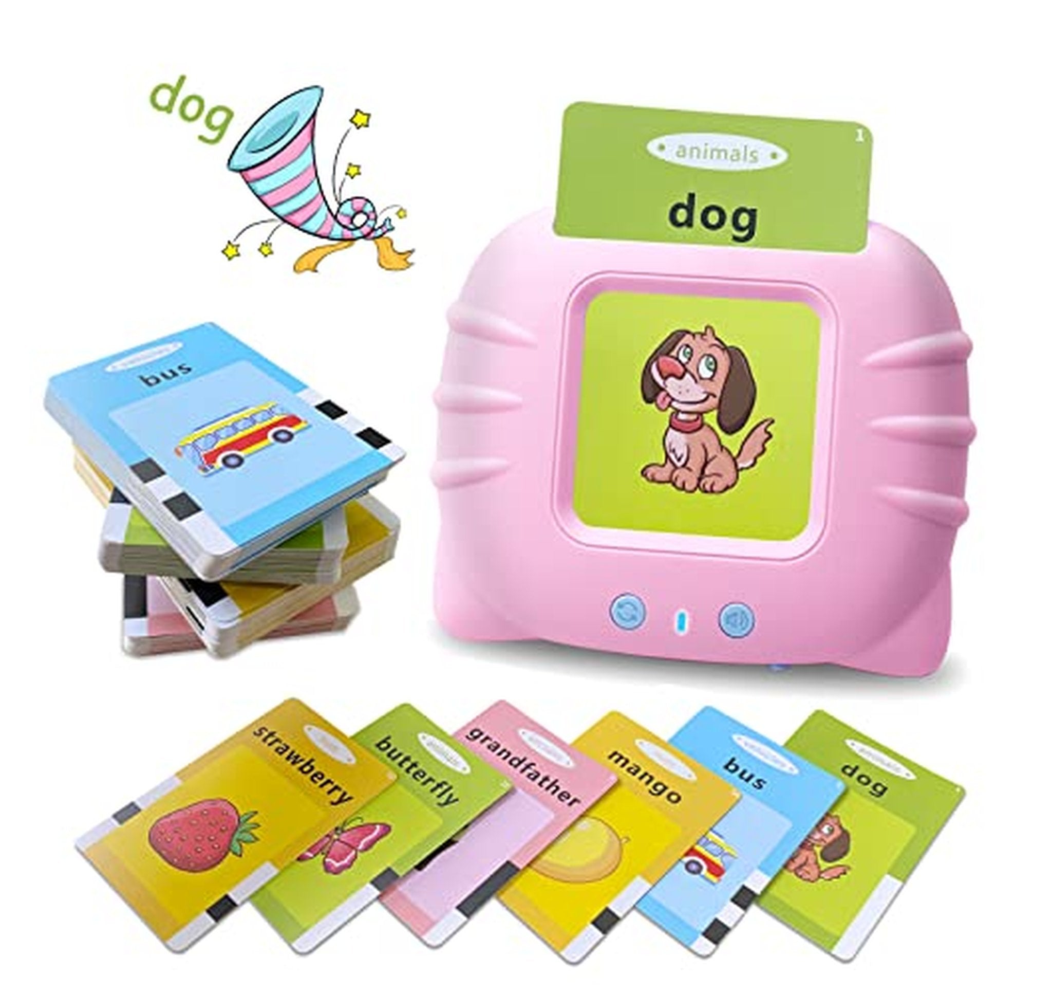 Talking Flash Cards Language Learning Device for Toddlers