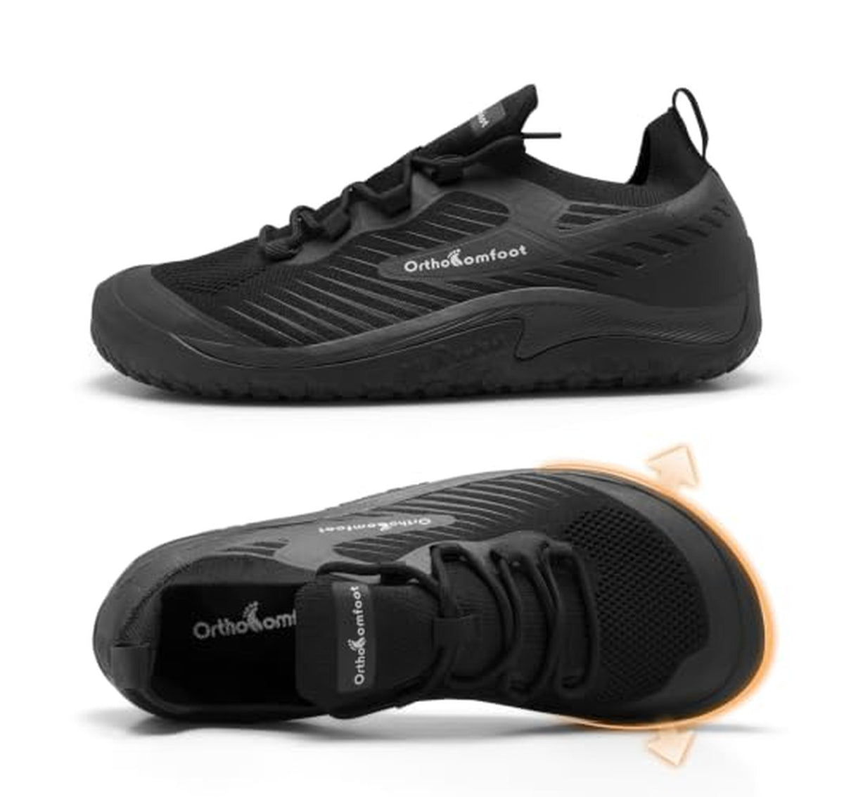 Orthopedic Barefoot Work Shoes with Arch Support