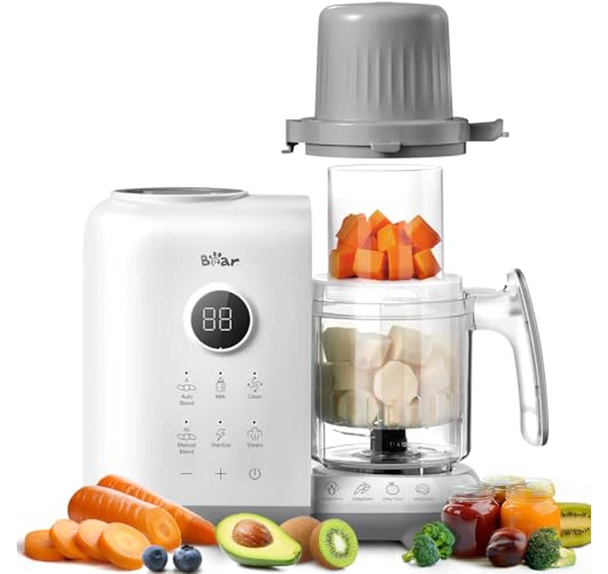 Baby Food Maker Steamer and Blender 18.5oz